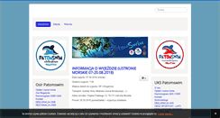 Desktop Screenshot of patomswim.pl